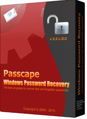 Passcape Windows Password Recovery Advanced 13
