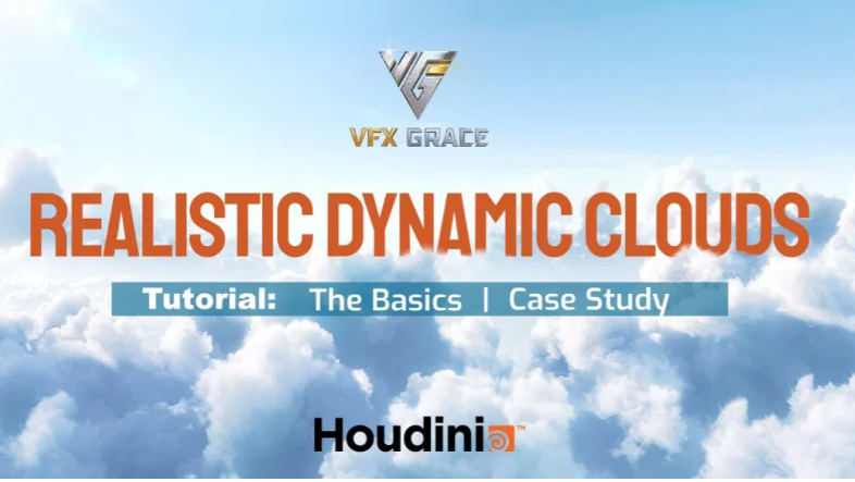 Gumroad Houdini Tutorial Realistic Dynamic Clouds By VFX Grace