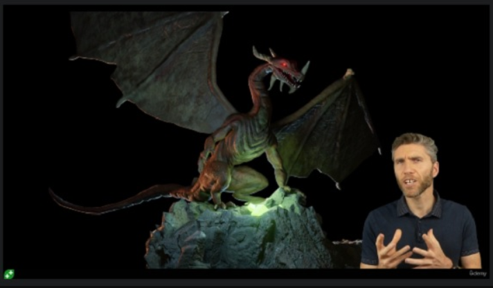 Udemy – Introduction To 3D Sculpting In Blender – Model A Dragon 