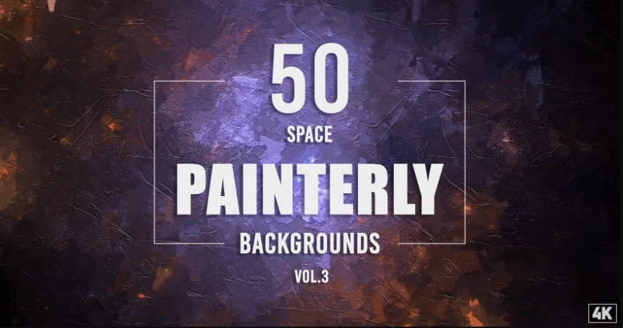ARTSTATION – 50 PAINTERLY SPACE BACKGROUNDS – VOL. 3 BY ELDAMAR STUDIO