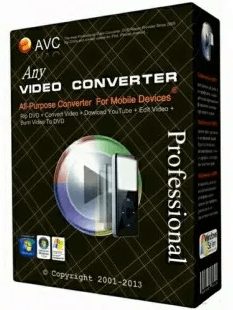 Any Video Converter Professional 6.2.2 free download