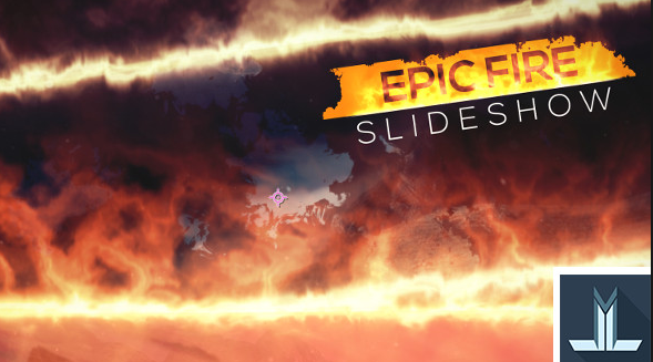 Epic Fire Slideshow Premiere Pro Templates Download