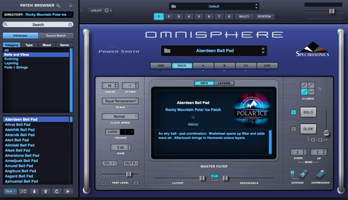 Rocky Mountain Sounds Polar Ice for Omnisphere 1 and 2 free download
