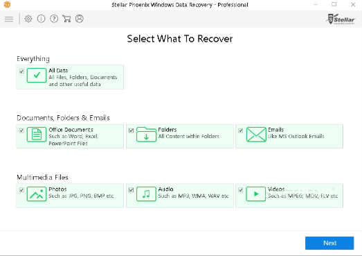 Stellar Phoenix Windows Data Recovery Professional 8 free download