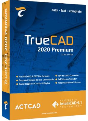 TrueCAD Premium 2020 v9.1.438.0 Free Download (x86/x64 )