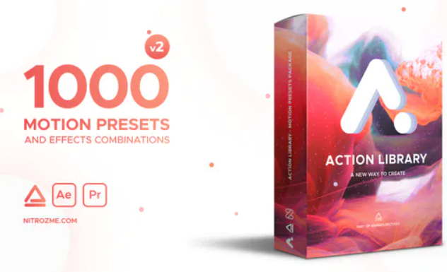 Action Library Motion Presets Package V2