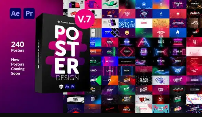 Videohive PremiumBuilder Posters Pack V7
