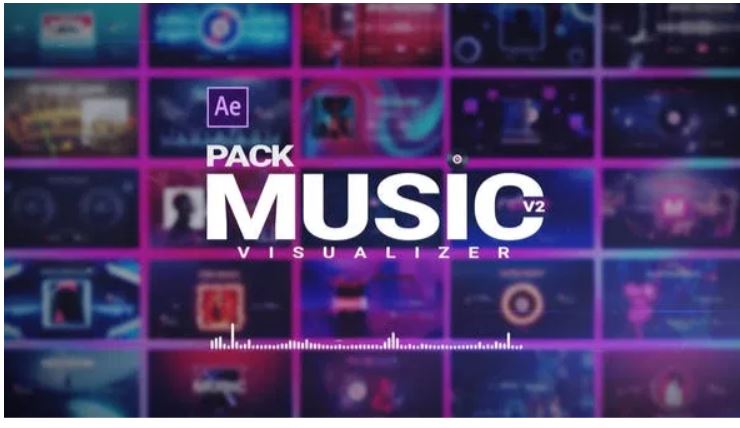 Videohive Music Visualizer Pack V2