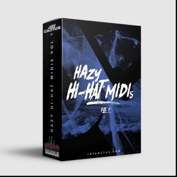 Jay Cactus Hazy Hi-Hat MIDIs Vol.1 [MiDi]