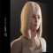 ARTSTATION – 3D GIRL PORTRAIT – BLENDER 3.0 – FULL PROCESS VIDEOS & 3D ASSET BY FLYCAT FLY (Premium