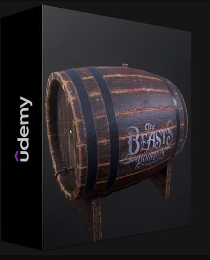 UDEMY – CREATING AN OLD BARREL IN BLENDER