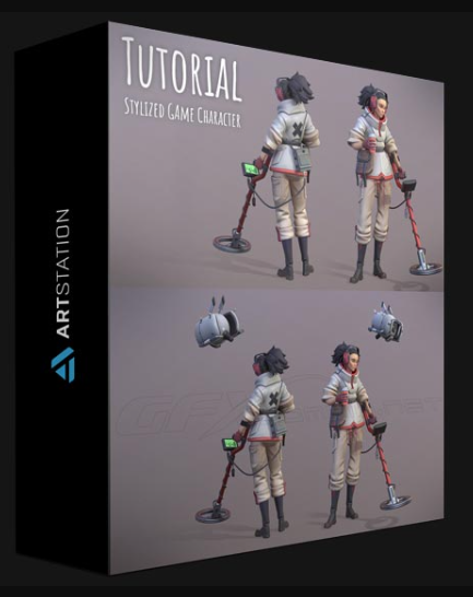 ARTSTATION – TUTORIAL STYLIZED GAME CHARACTER BY FLORIAN NEUMANN