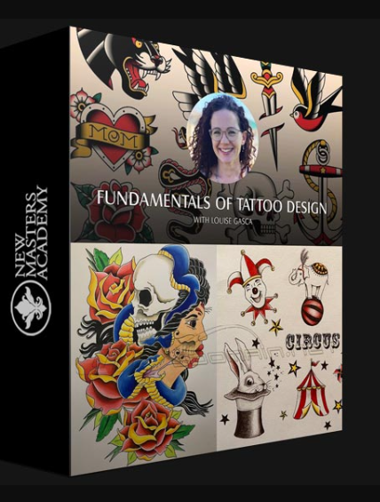 NEW MASTERS ACADEMY – FUNDAMENTALS OF TATTOO DESIGN WITH LOUISE GASCA