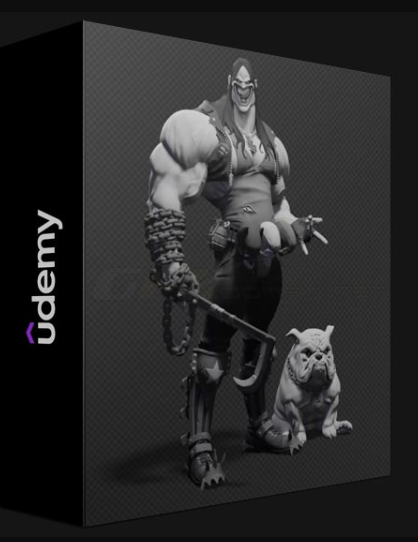 UDEMY – LOBO – 3D CHARACTER IN BLENDER COURSE