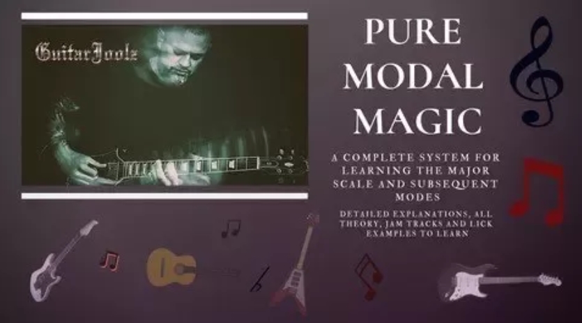 Udemy Pure Modal Magic: A Complete Guitar Scales And Modes Kit [TUTORiAL]