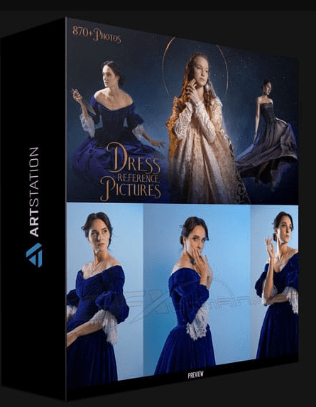 ARTSTATION – 870+ DRESS REFERENCE PICTURES BY GRAFIT STUDIO