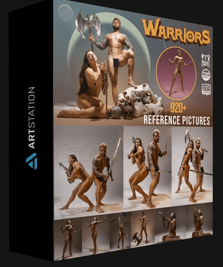 ARTSTATION – 920+ WARRIORS REFERENCE PICTURES BY GRAFIT STUDIO