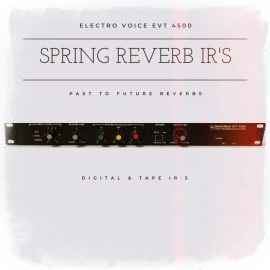 PastToFutureReverbs Electro Voice EVT 4500 Spring Reverb! (Premium)